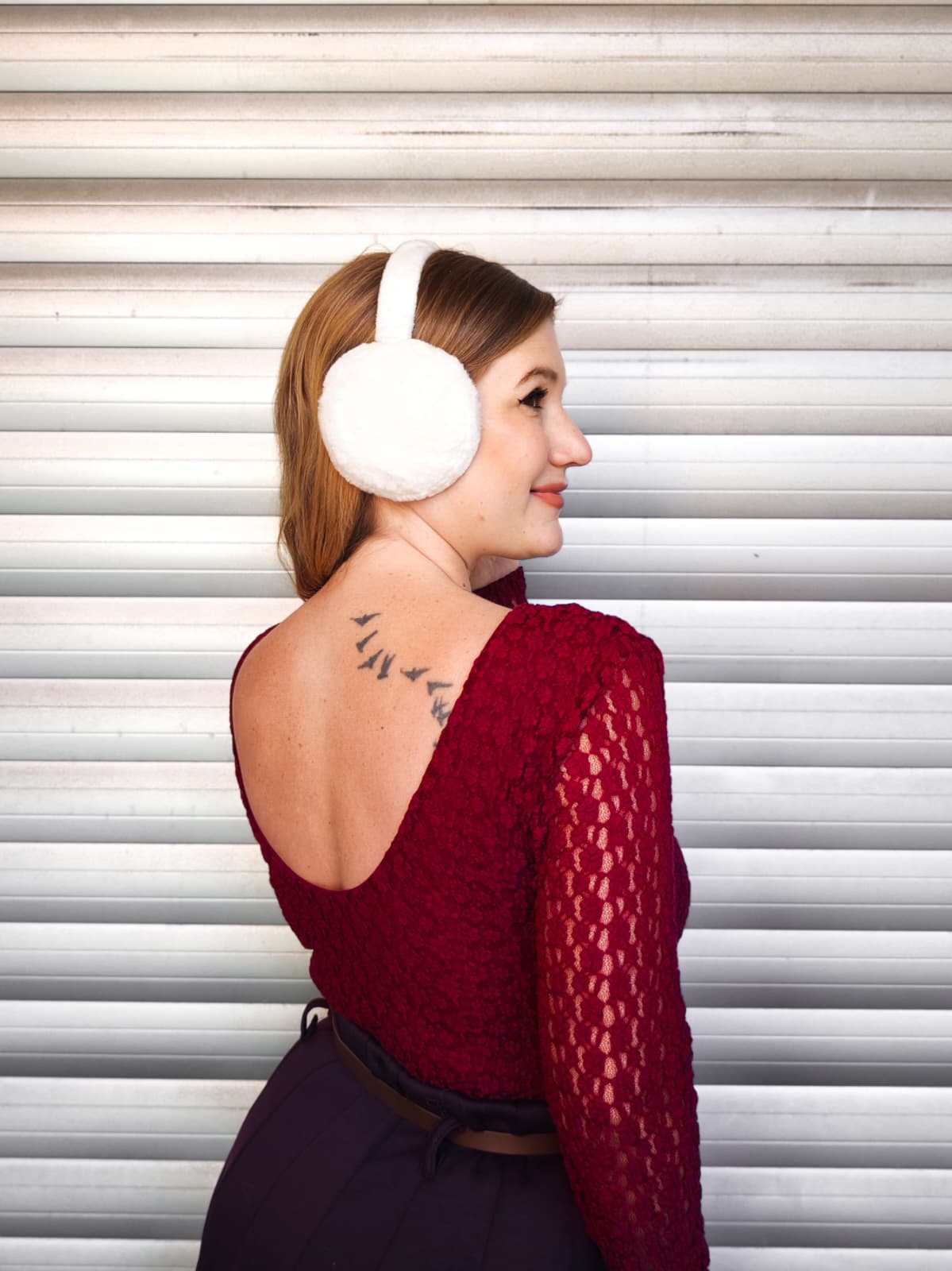 Body Snowflake rosso